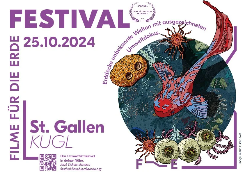 Das Filme für die Erde Festival findet am 25.10. in St.Gallen im KUGL statt
