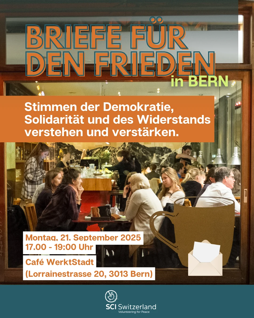 Briefe für den Frieden - Flyer
