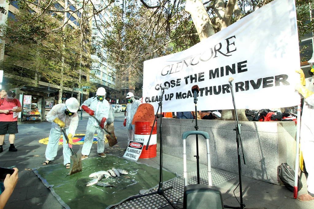 Glencore Aktivisten